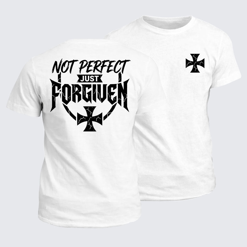 Classic Cotton Tee -  Not Perfect Just Forgiven