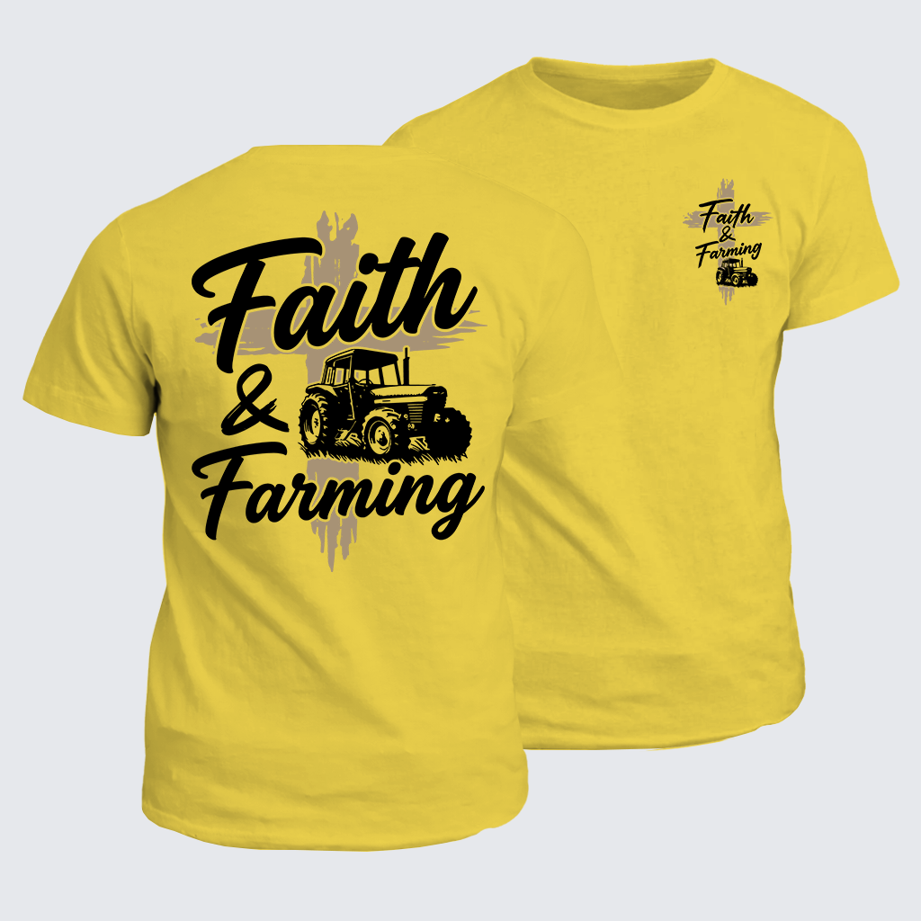 Classic Cotton Tee - Faith & Farming