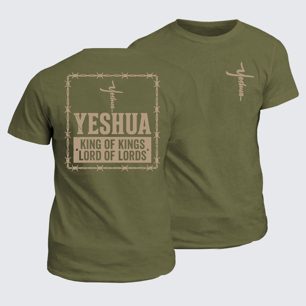 Classic Cotton Tee - Yeshua King Of Kings Lord Of Lords