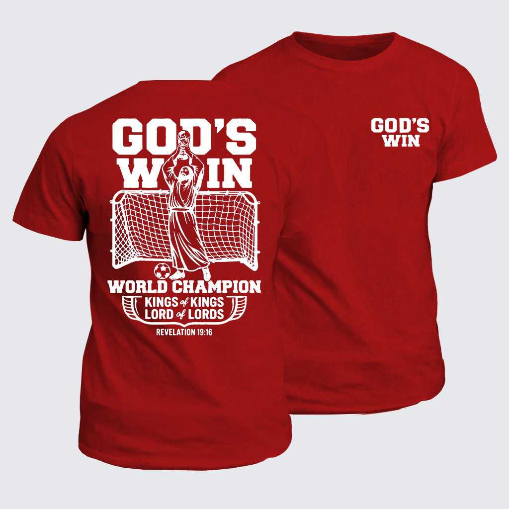 Classic Cotton Tee -  God's Win