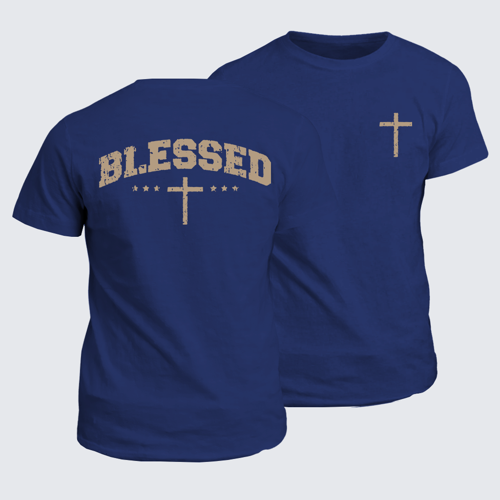 Classic Cotton Tee - Blessed Cross