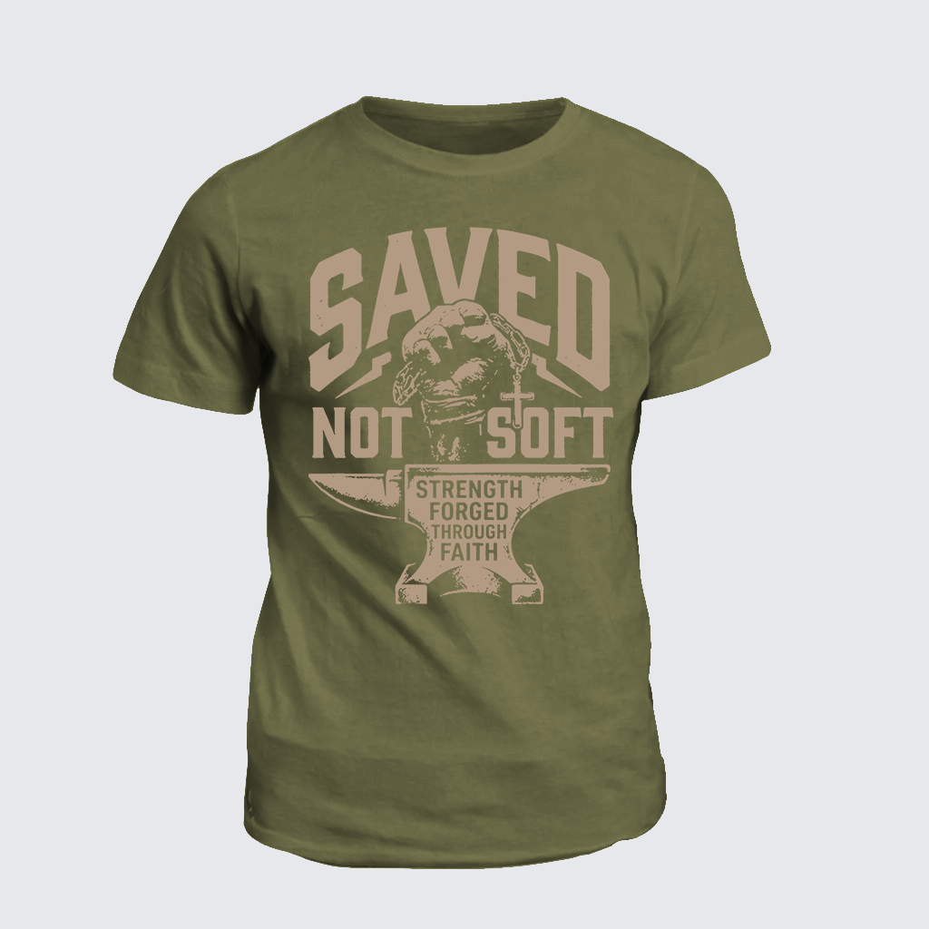 Classic Cotton Tee - Saved Not Soft