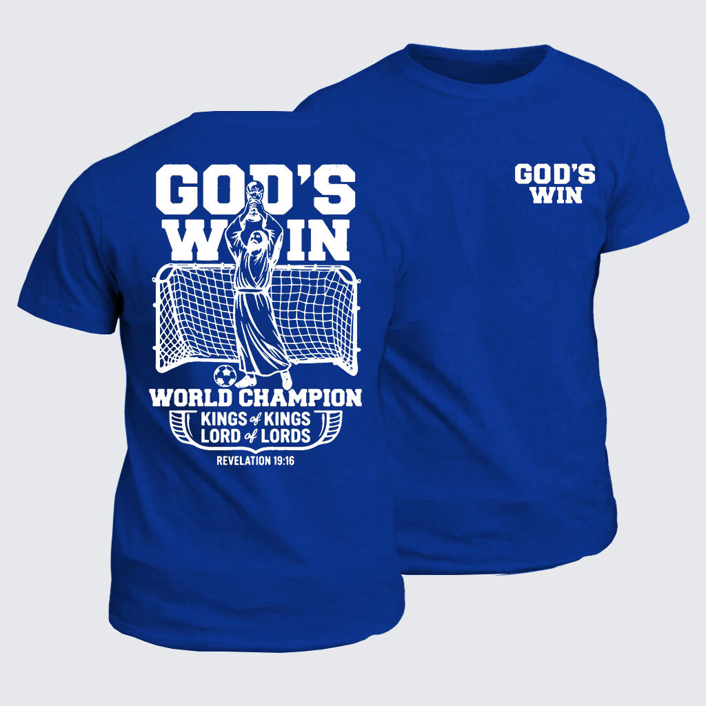 Classic Cotton Tee -  God's Win