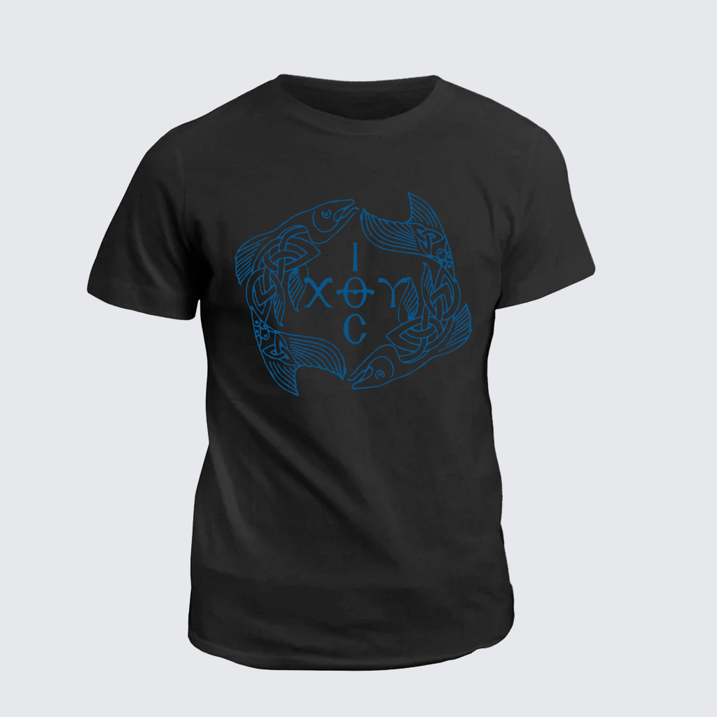 Classic Cotton Tee - Celtic Ichthys Fish