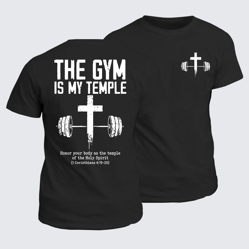 Classic Cotton Tee - The Gym Is My Temple