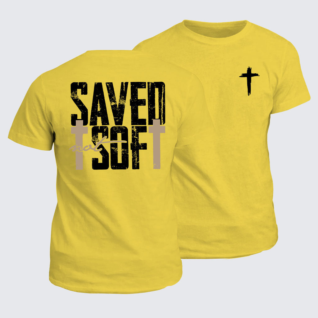 Classic Cotton Tee -  Saved Not Soft