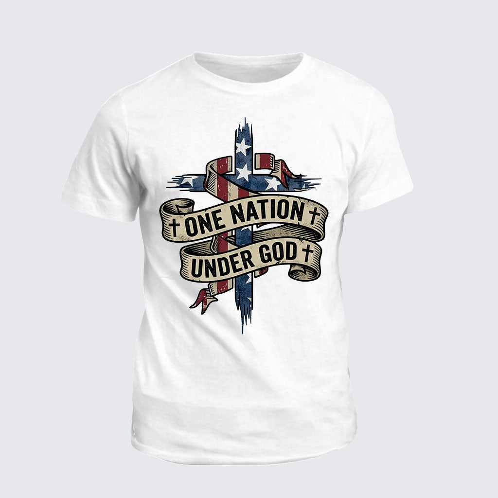 Classic Cotton Tee -  One Nation