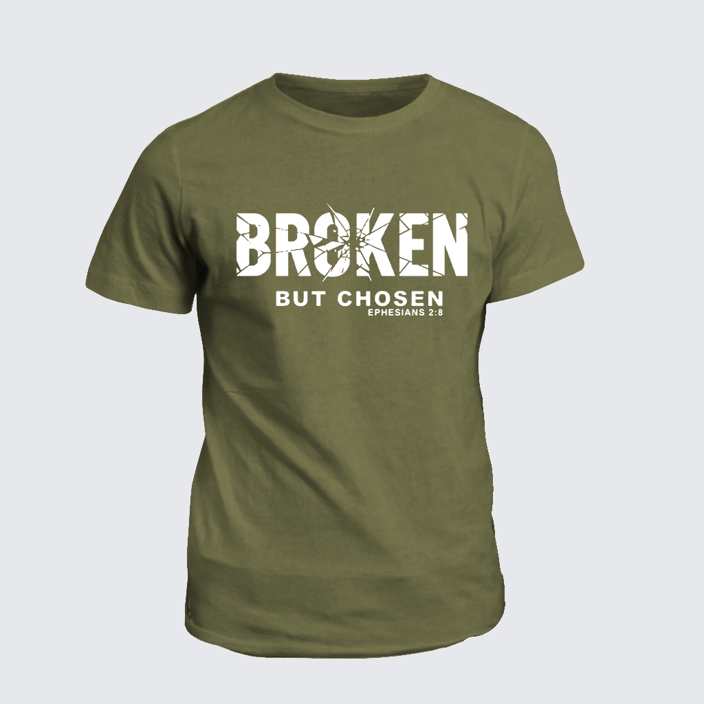 Classic Cotton Tee - Broken But Chosen