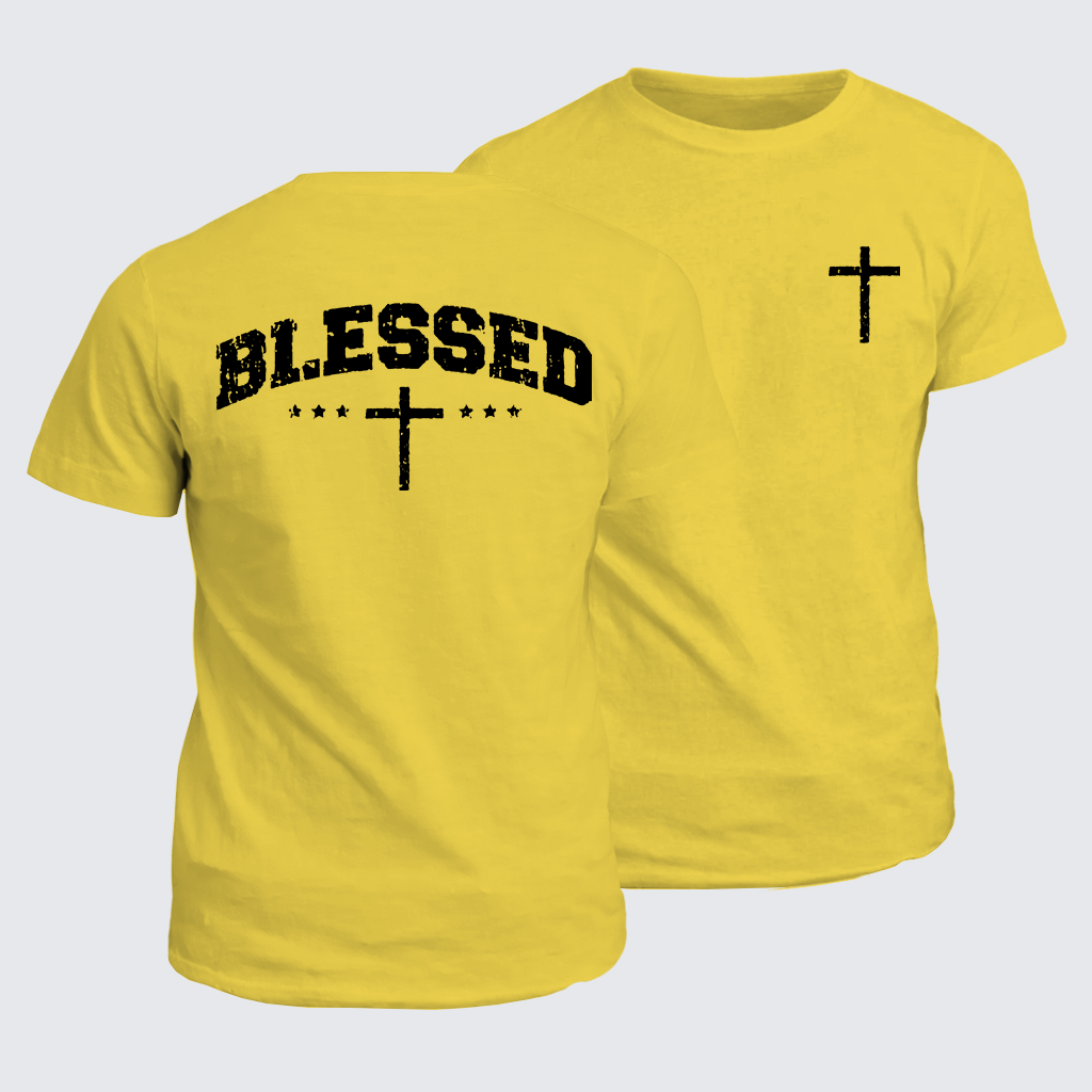 Classic Cotton Tee - Blessed Cross