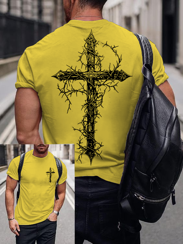 Classic Cotton Tee - Cross