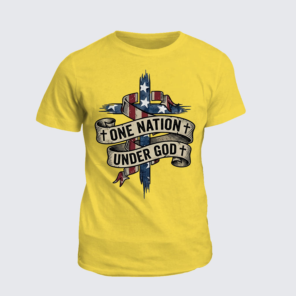 Classic Cotton Tee -  One Nation