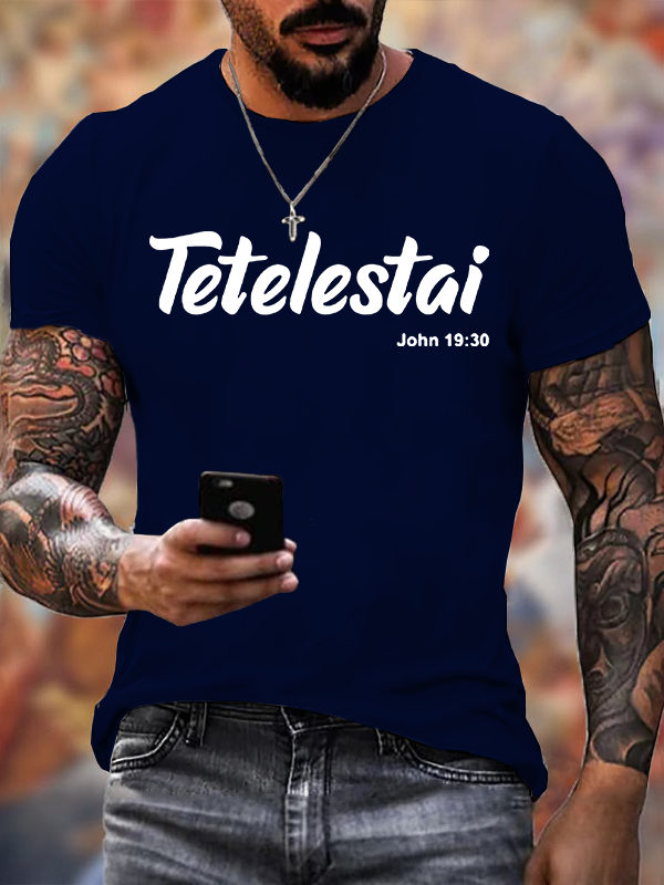 Classic Cotton Tee - Tetelestai John 19 : 30