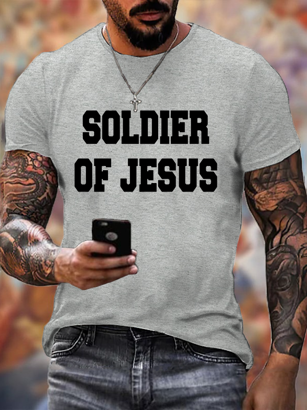 Classic Cotton Tee - Soldier Of Jesus