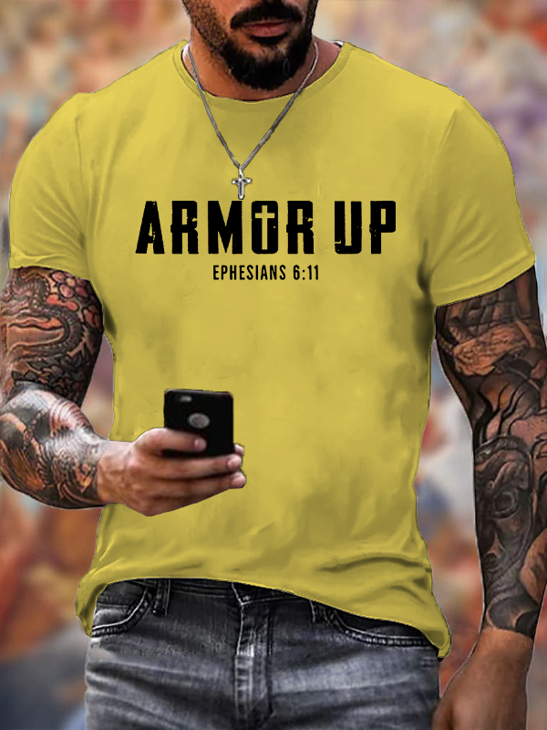 Classic Cotton Tee - Armor Up