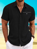 Jesus Saves Christian Short Sleeve Shirt