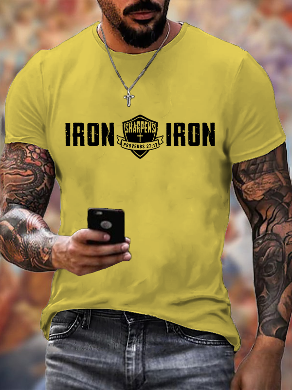 Classic Cotton Tee - Iron Sharpens Iron