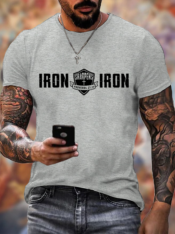 Classic Cotton Tee - Iron Sharpens Iron