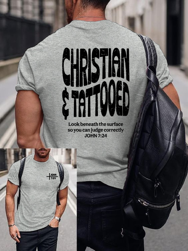 Classic Cotton Tee - Christian & Tattooed