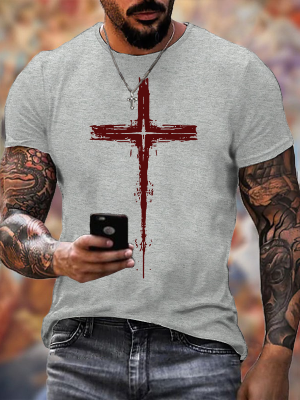 Classic Cotton Tee - Light of Cross