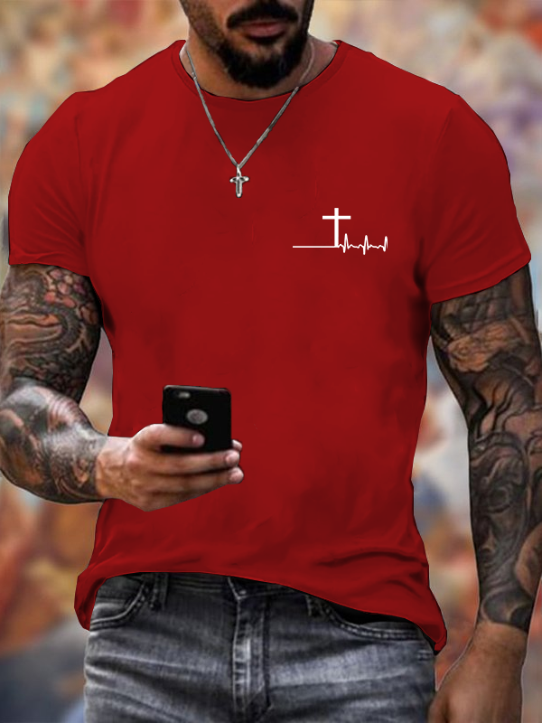 Classic Cotton Tee - ECG Cross