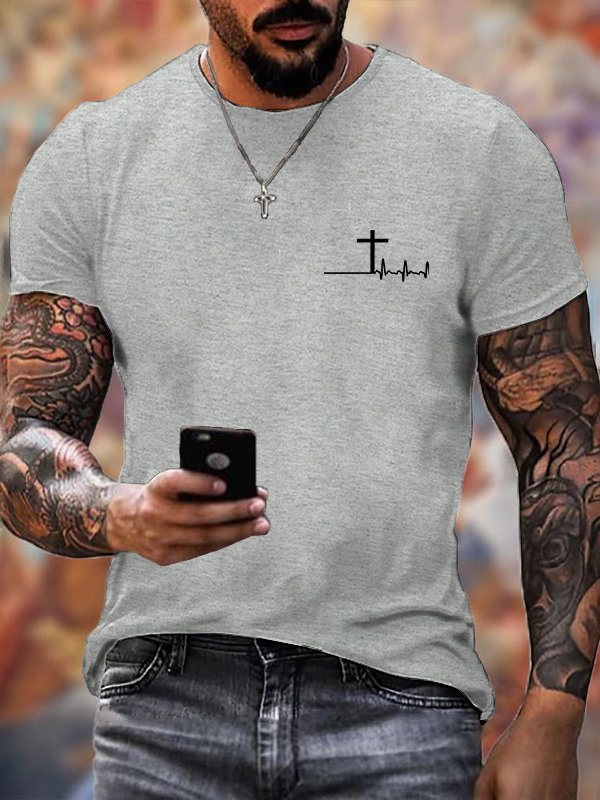 Classic Cotton Tee - ECG Cross