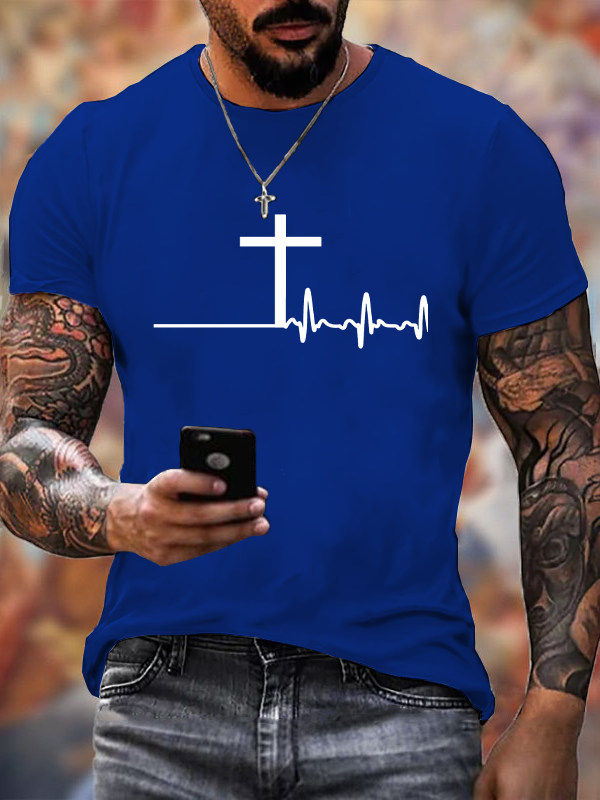 Classic Cotton Tee - ECG Cross