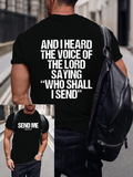 Classic Cotton Tee - Send Me Isaiah 6:8