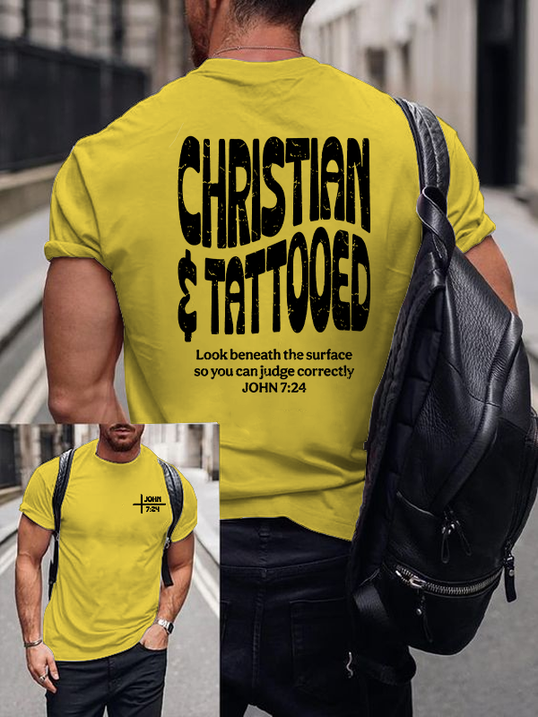 Classic Cotton Tee - Christian & Tattooed