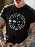 Classic Cotton Tee - Joshua 1:9 Tee